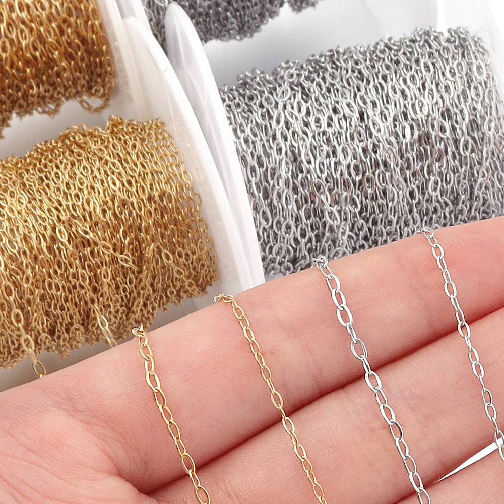 Bracelet Link Remover - 10Yards/Roll Stainless Steel Chains O Shape