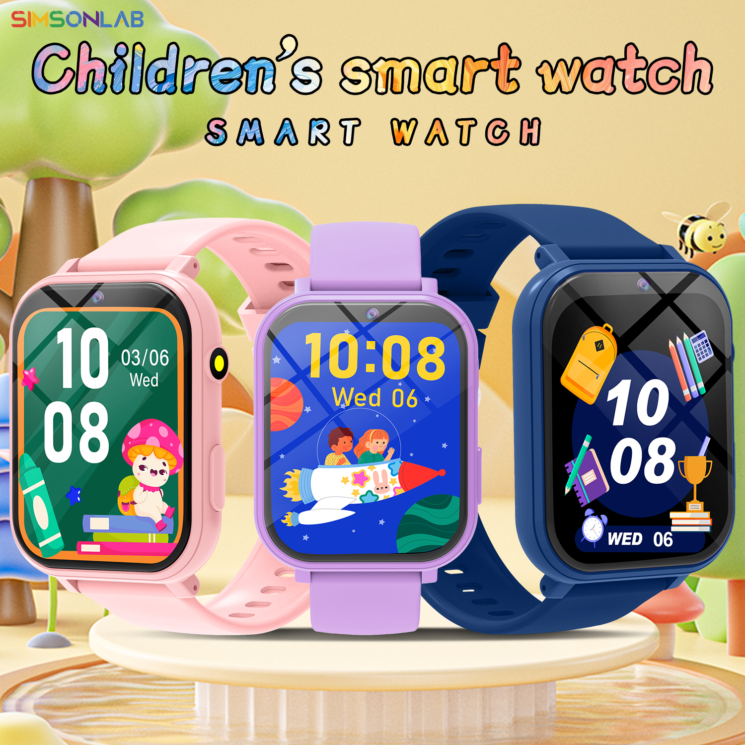 Smartwatch Watches Gift For Boys - Kids Smart Watch with Camera for