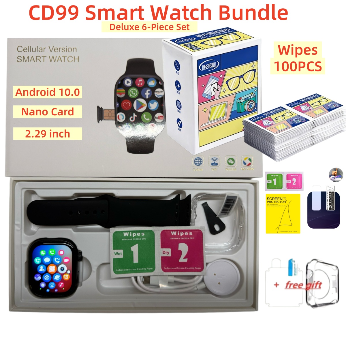 Timex Watches Smartwatch - CD99 watch X 5G smartwatch 2.29inch