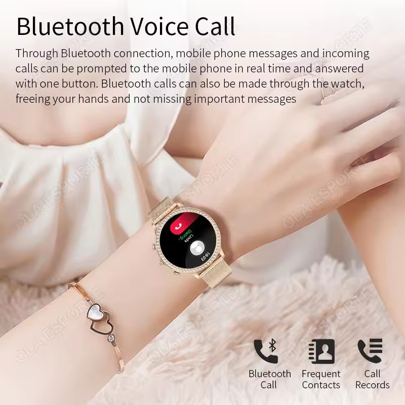2026 New Lady Fashion Smart Wa - Smartwatch Ladies Watches For Women reseña y precio