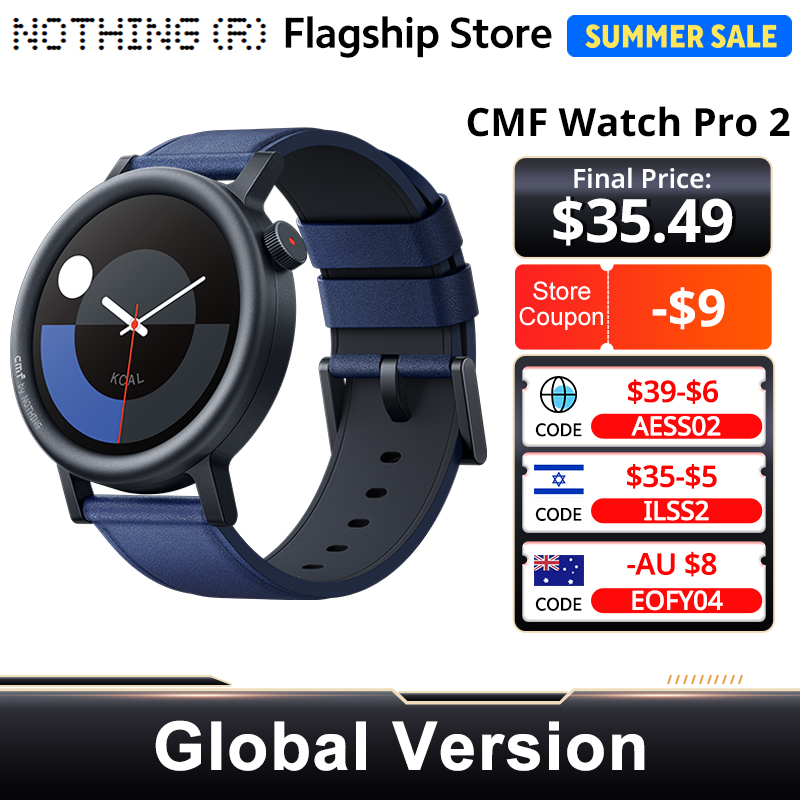 CMF by Nothing Watch Pro 2 Glo - Timex Watches Smartwatch reseña y precio