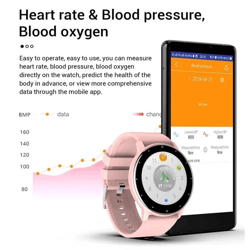 LIGE Women Smart band Watch Re - Smartwatch Ladies Watches For Women reseña y precio