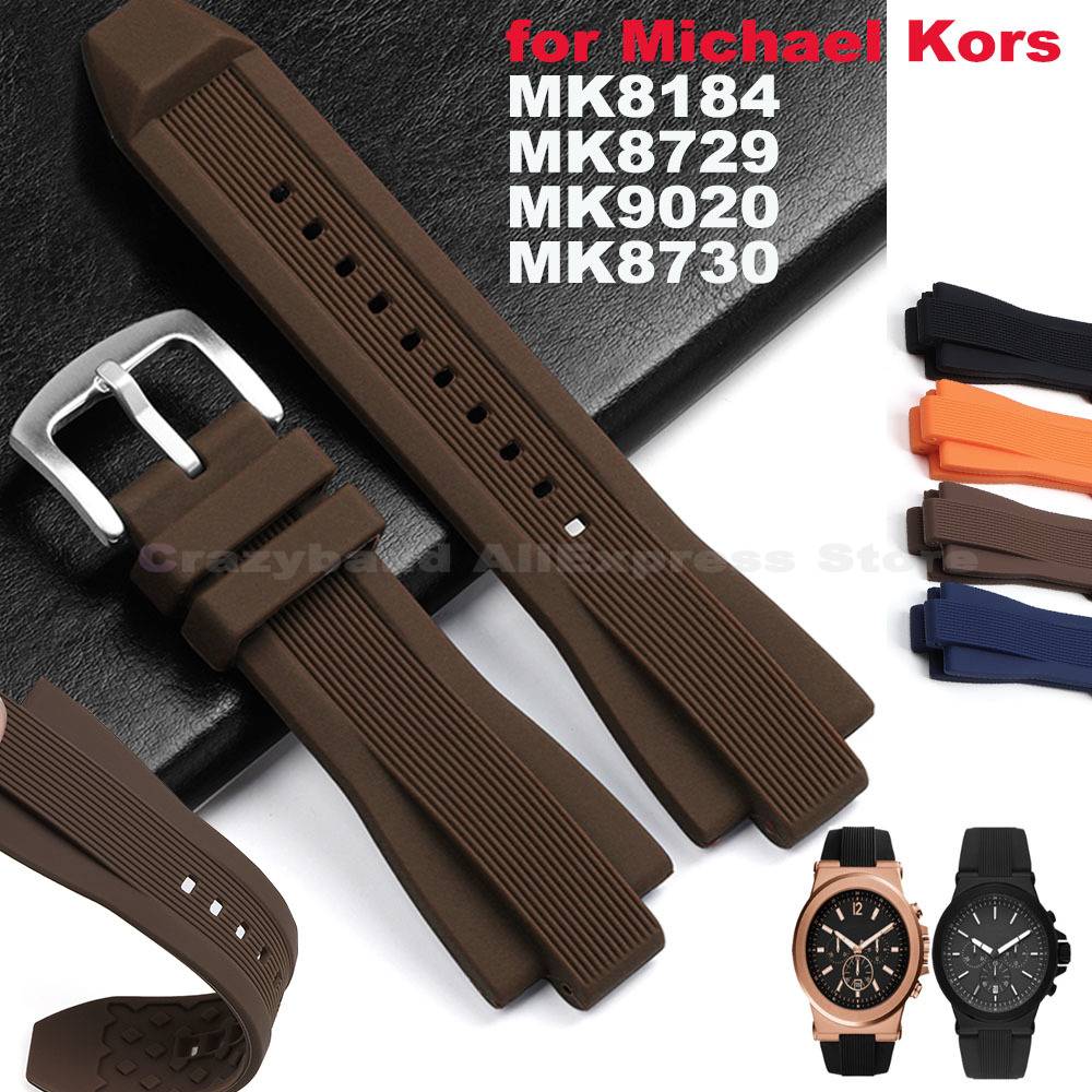 Silicone for Michael Kors MK81 - Smartwatch Watches Michael Kors reseña y precio
