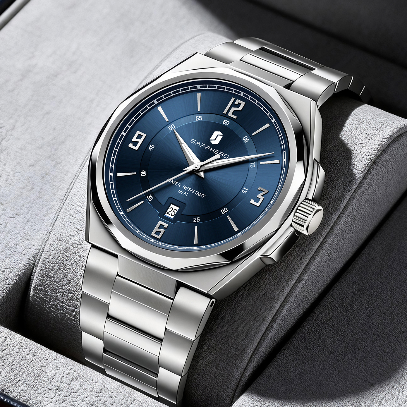 SAPHERO Men's Quartz Watch Sta - Smartwatch Watches Gift For Men reseña y precio