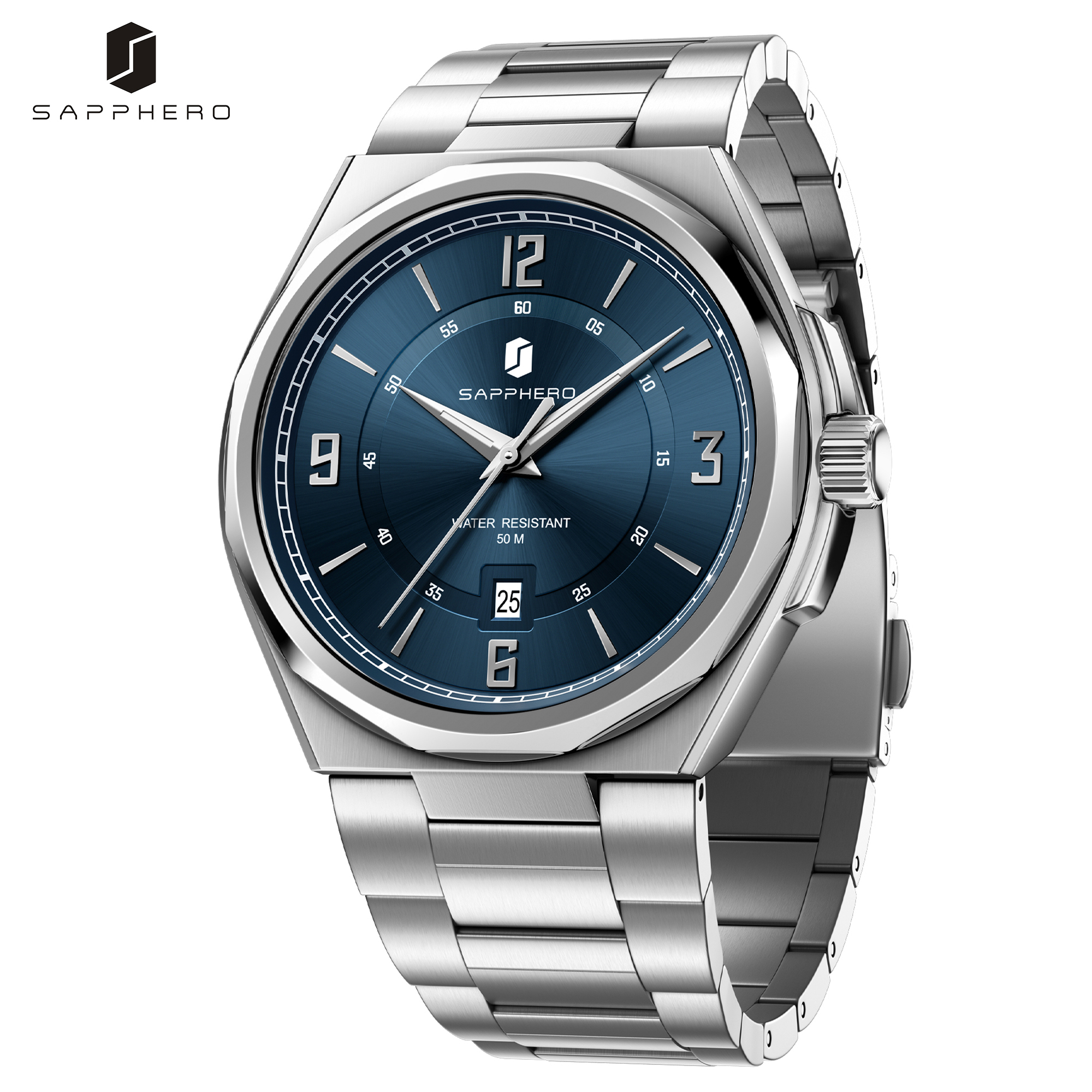SAPHERO Men's Quartz Watch Sta - Smartwatch Watches Gift For Men reseña y precio