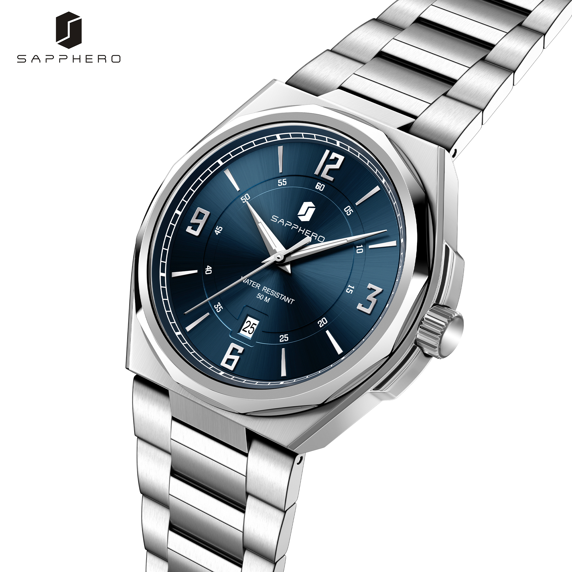 SAPHERO Men's Quartz Watch Sta - Smartwatch Watches Gift For Men reseña y precio