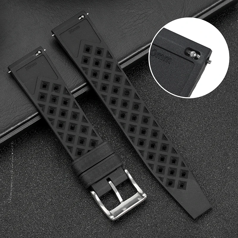 20mm 22mm Tropic Rubber Watch  - Smartwatch Casio Watches For Men reseña y precio
