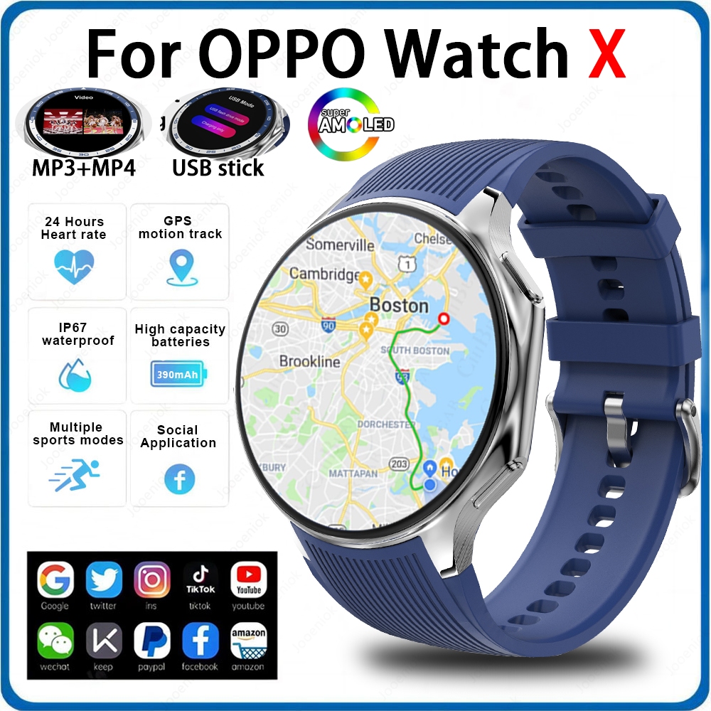 OPPO Watch X AMOLED 32GB Smart - Timex Watches Smartwatch reseña y precio