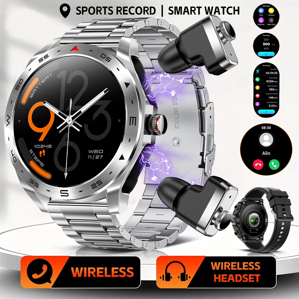 LIGE TWS Earbuds Bluetooth Hea - Smartwatch Noise Watches For Women reseña y precio