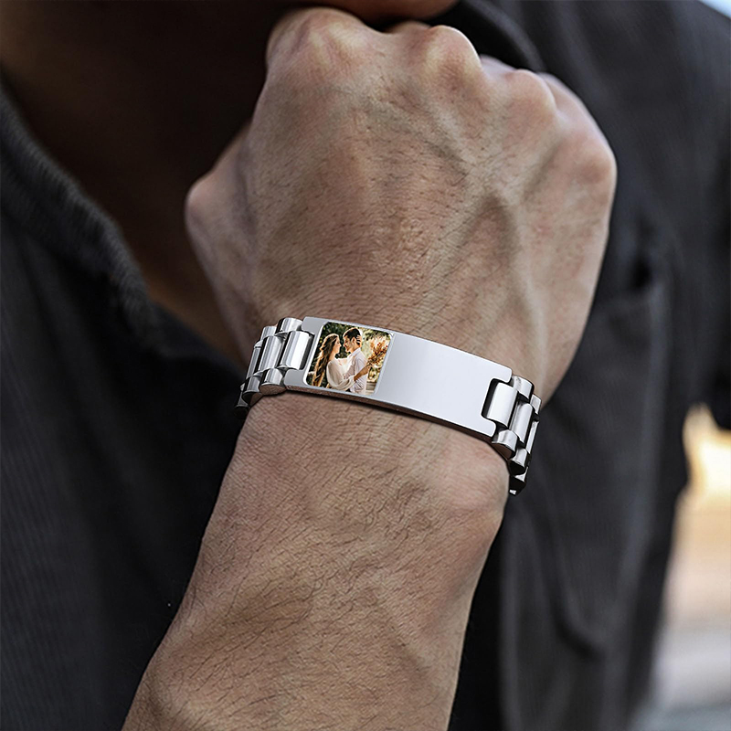 Custom Picture Text Bracelet W - Bracelet Link Remover reseña y precio