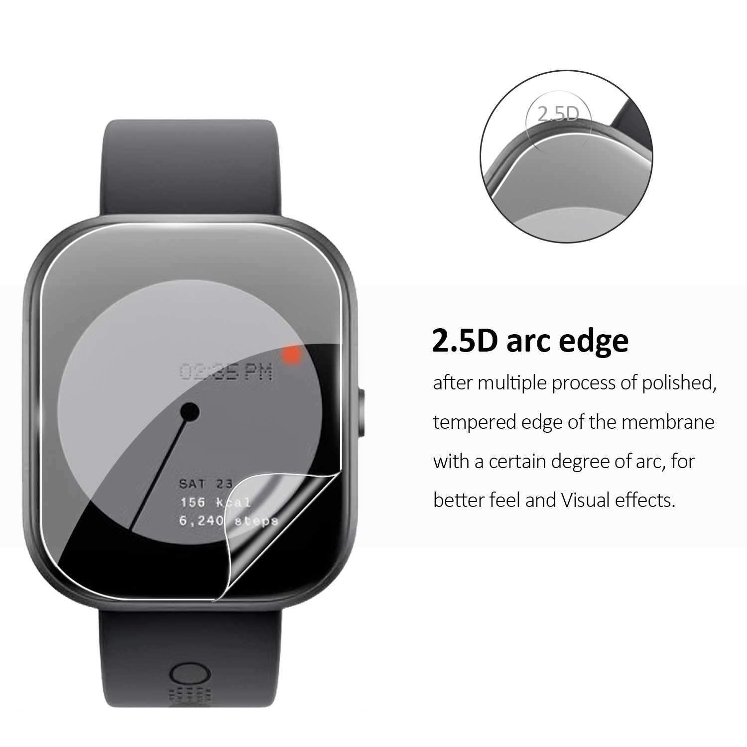 HD Clear TPU Hydraulic Screen  - Smart Watch Screen Protector reseña y precio