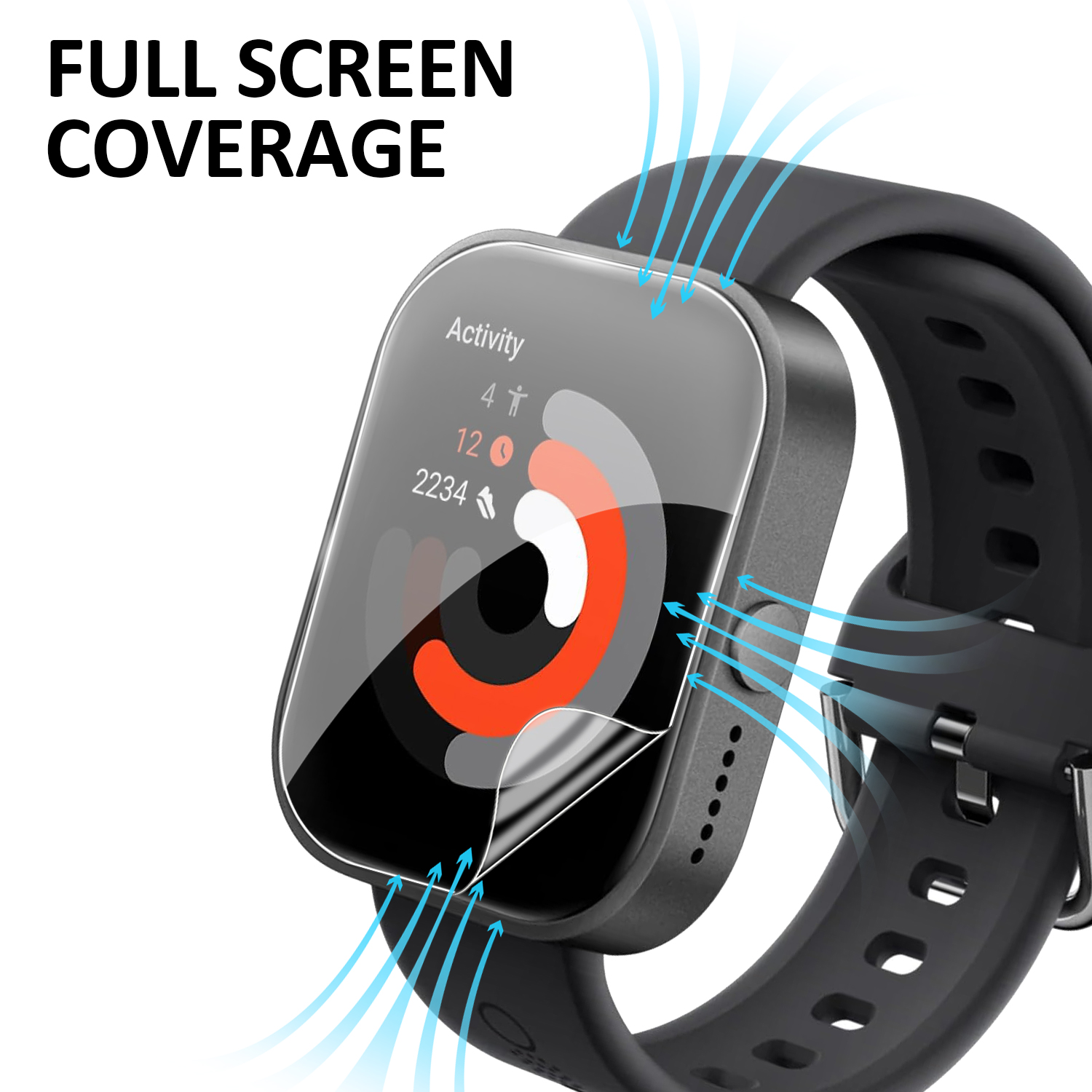 HD Clear TPU Hydraulic Screen  - Smart Watch Screen Protector reseña y precio