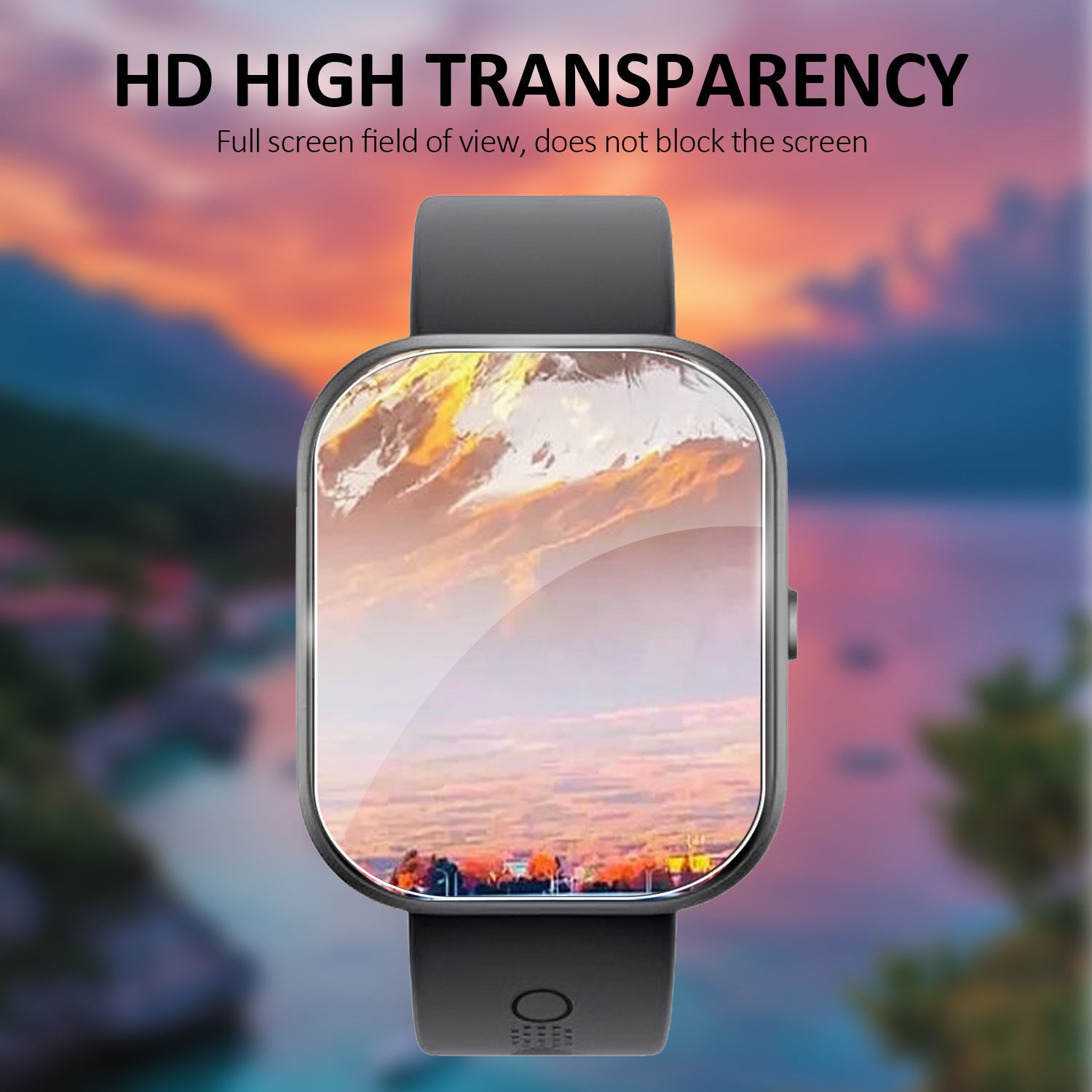 HD Clear TPU Hydraulic Screen  - Smart Watch Screen Protector reseña y precio