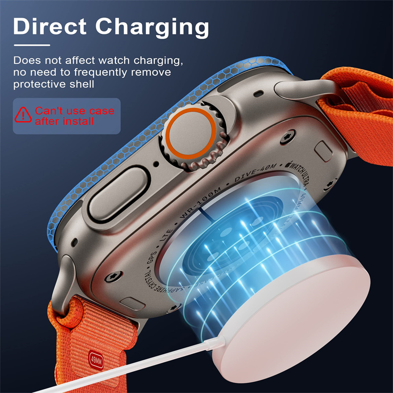 Tempered Glass for Apple Watch - Smartwatch Watches Gift For Men reseña y precio