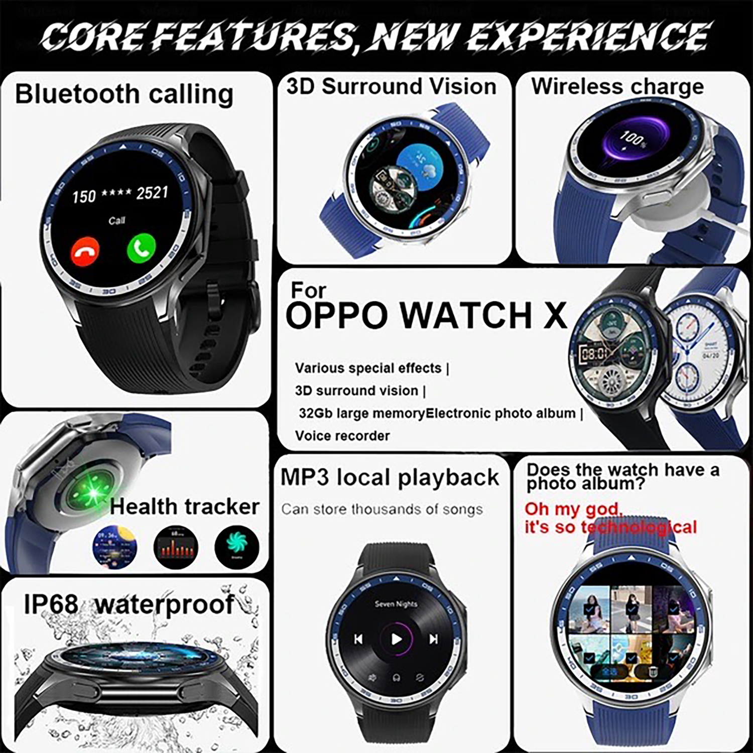 New Smart Watch DT Watch X 32G - Timex Watches Smartwatch reseña y precio