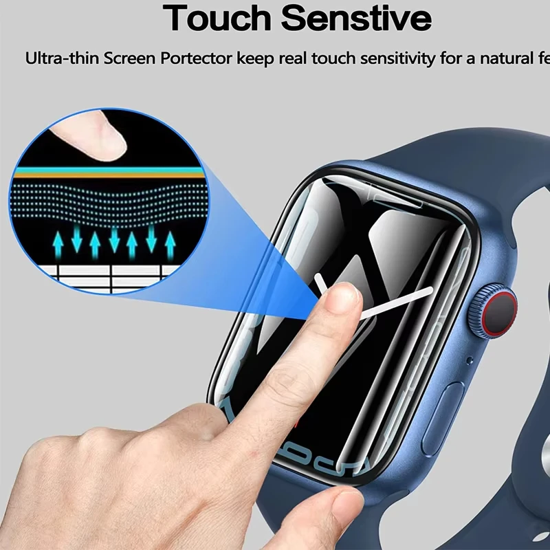 Protector Film For Apple Watch - Smart Watch Screen Protector reseña y precio