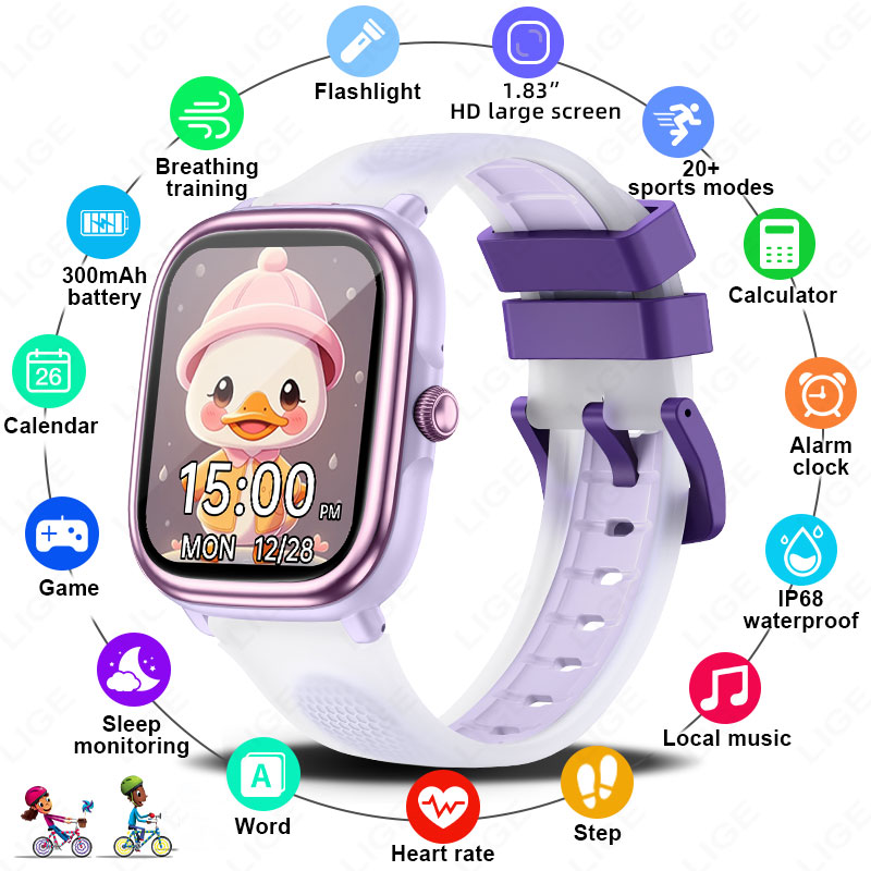 LIGE 2026 New Children Learnin - Smartwatch Watches Gift For Boys reseña y precio