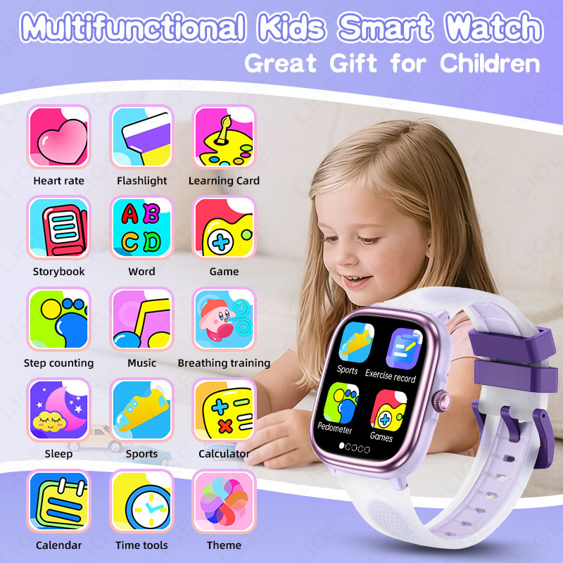 LIGE 2026 New Children Learnin - Smartwatch Watches Gift For Boys reseña y precio