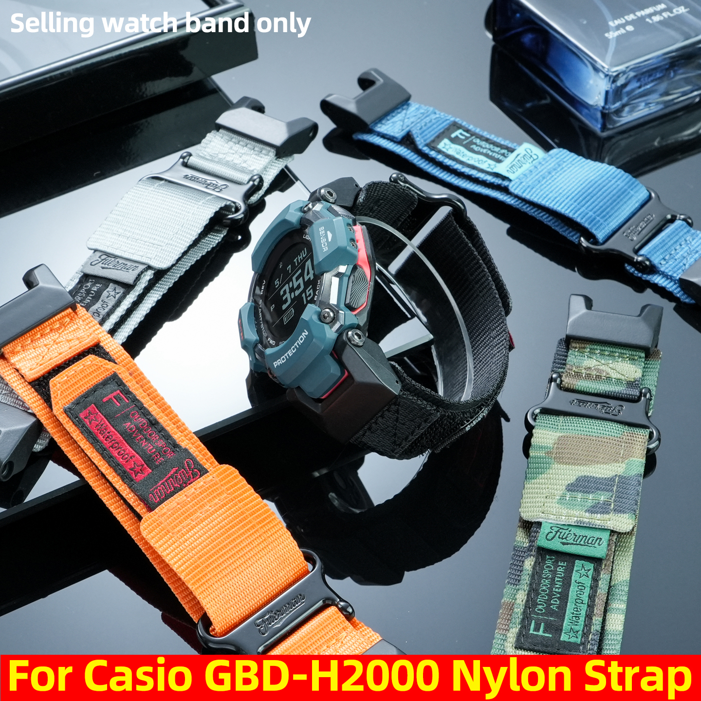 Nylon watch Strap For Casio G- - Smartwatch Casio Watches For Men reseña y precio