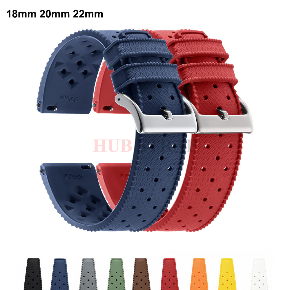 18mm 20mm 22mm Tropical Silico - Watches Rolex Smartwatch reseña y precio