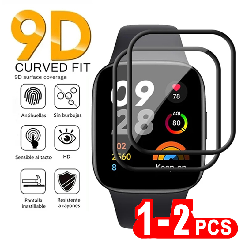 2 Pcs Tempered Glass for Redmi - Smart Watch Screen Protector reseña y precio