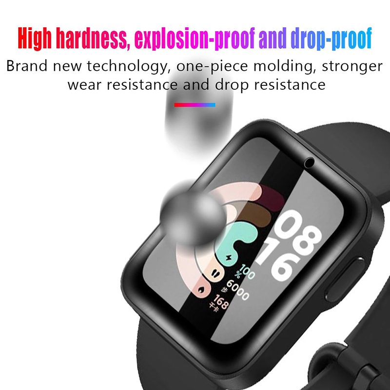2 Pcs Tempered Glass for Redmi - Smart Watch Screen Protector reseña y precio