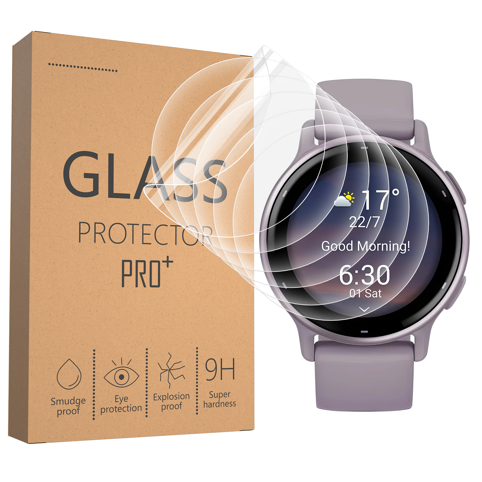 Soft Clear Protective Film For - Smart Watch Screen Protector reseña y precio