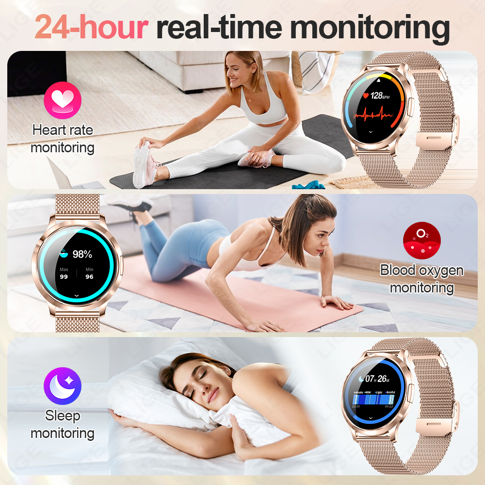 LIGE 2026 New Smart Watch Wome - Smartwatch Ladies Watches For Women reseña y precio