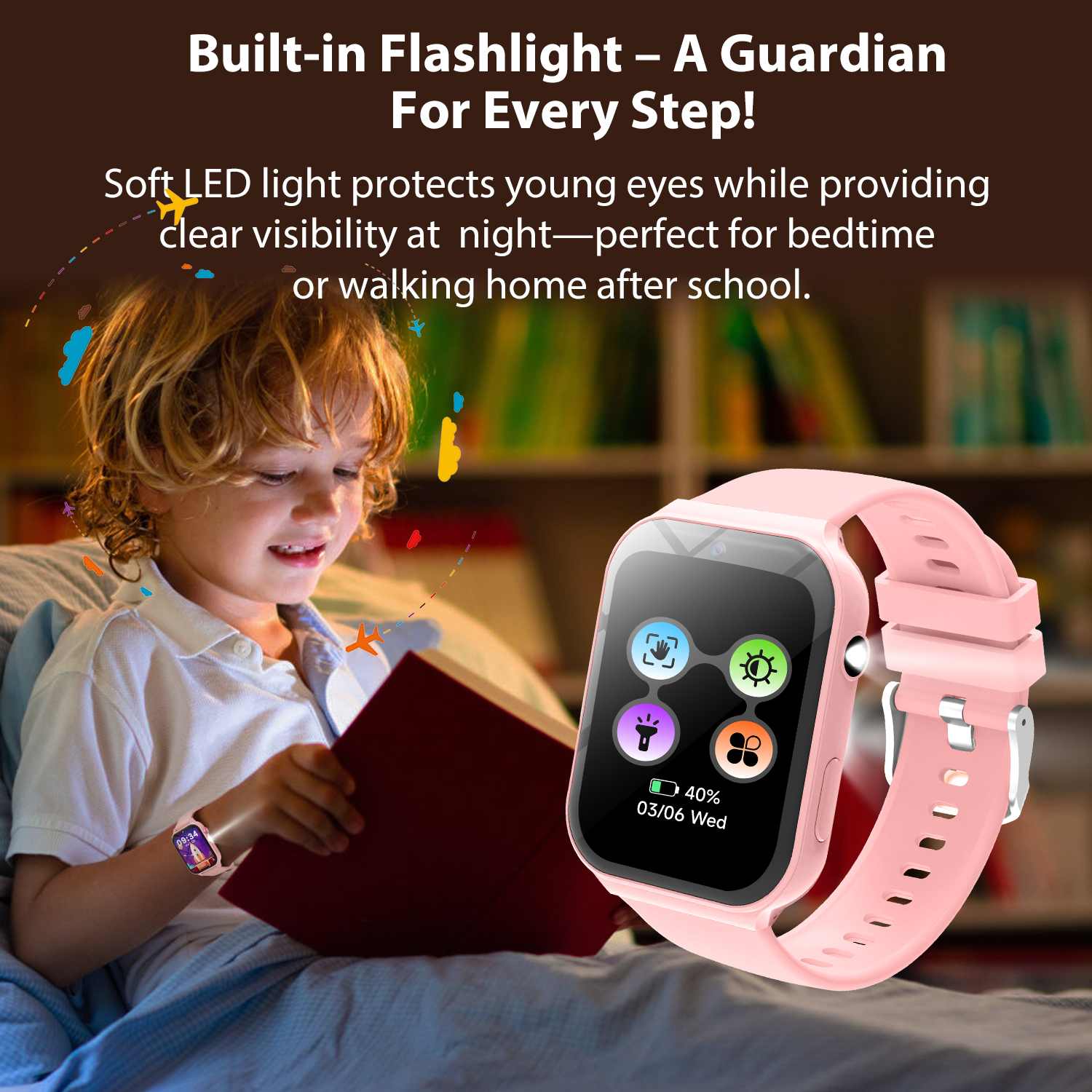 Study Partners for Kids HD Cam - Smartwatch Watches Gift For Boys reseña y precio