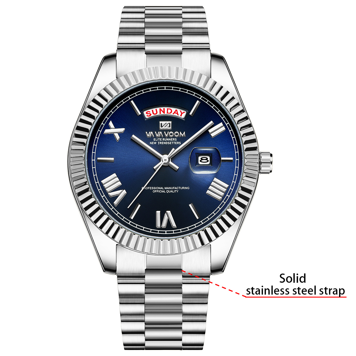 Men Watch Solid Stainless Stee - Smartwatch Watches Gift For Men reseña y precio