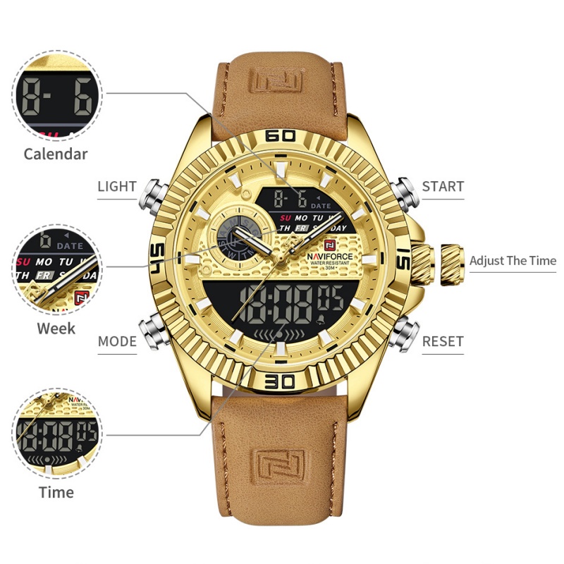 NAVIFORCE 2026 Men's Sport Qua - Timex Watches Smartwatch reseña y precio