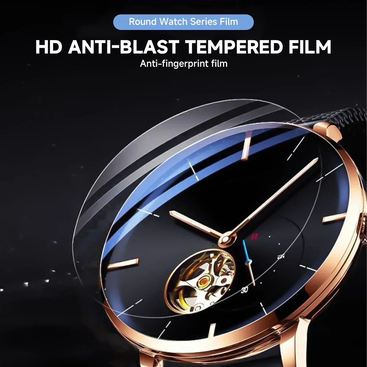 26-46mm Universal Tempered Gla - Smart Watch Screen Protector reseña y precio