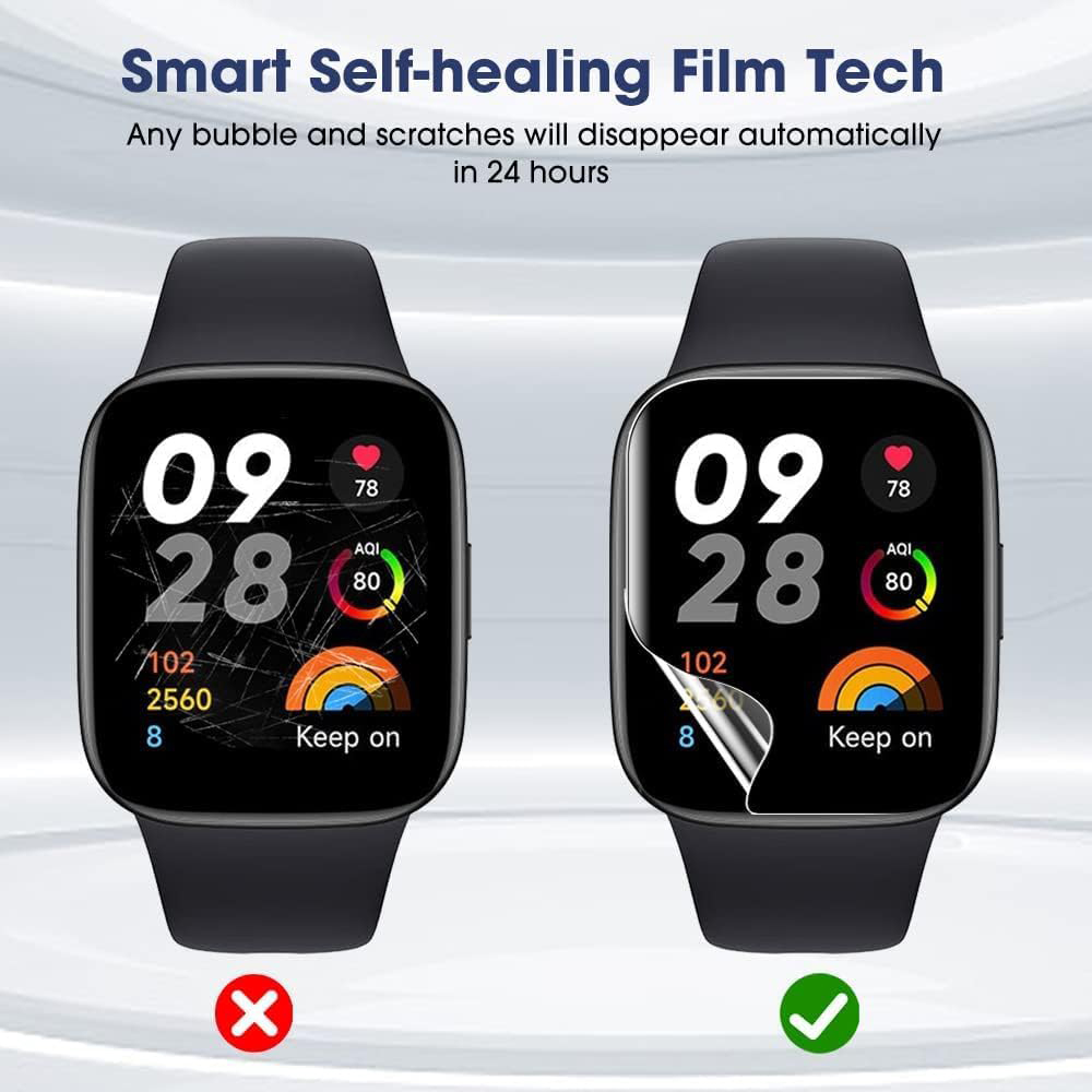 3/6pcs Hydrogel Protective Fil - Smart Watch Screen Protector reseña y precio