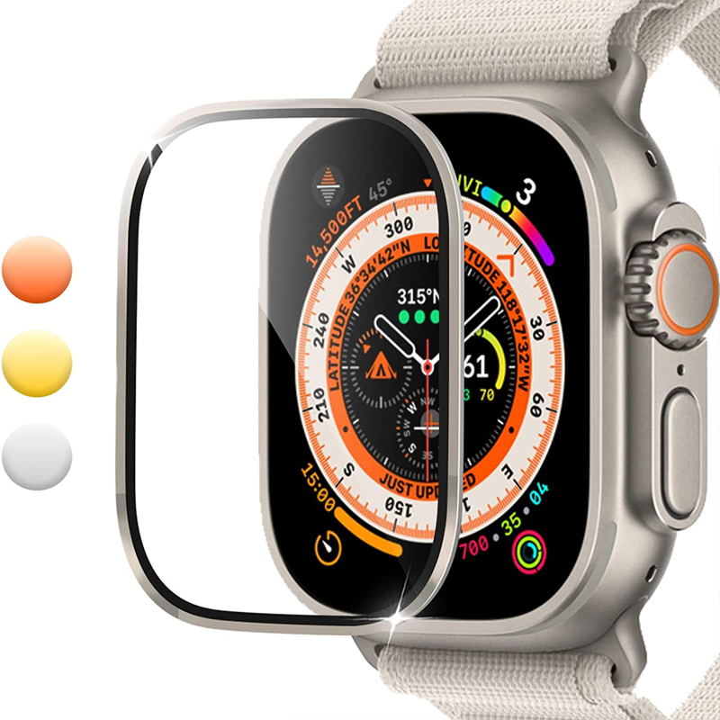 Tempered Glass for Apple Watch - Smartwatch Watches Gift For Men reseña y precio