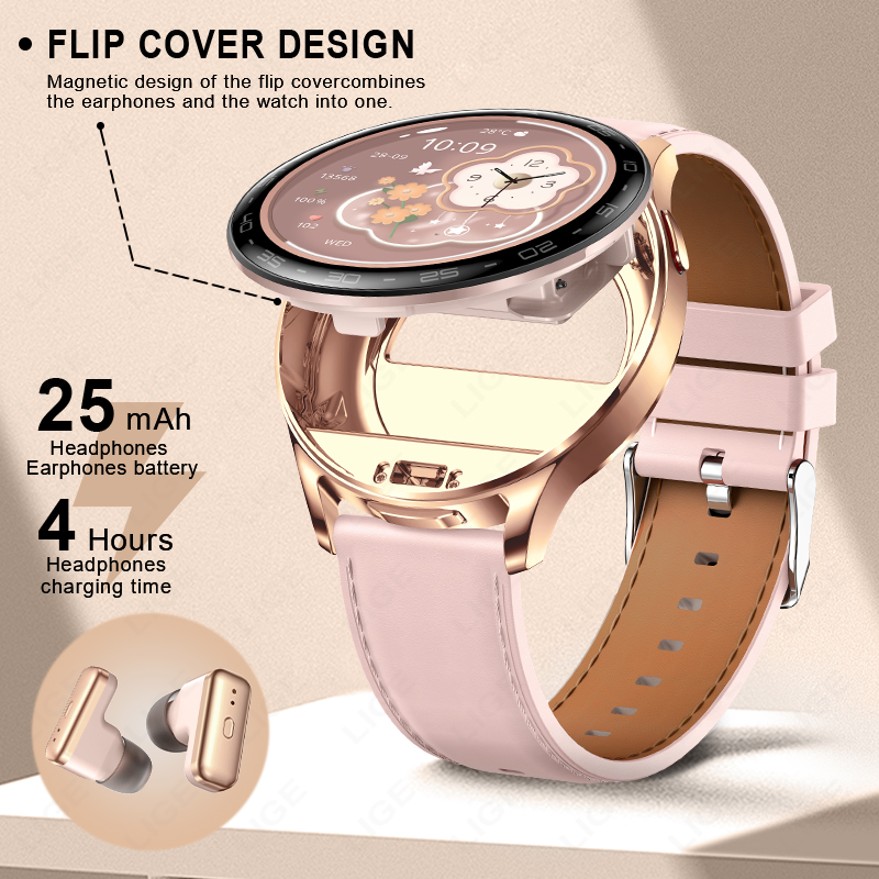 2 In 1 TWS Headset Smart Watch - Smartwatch Noise Watches For Women reseña y precio