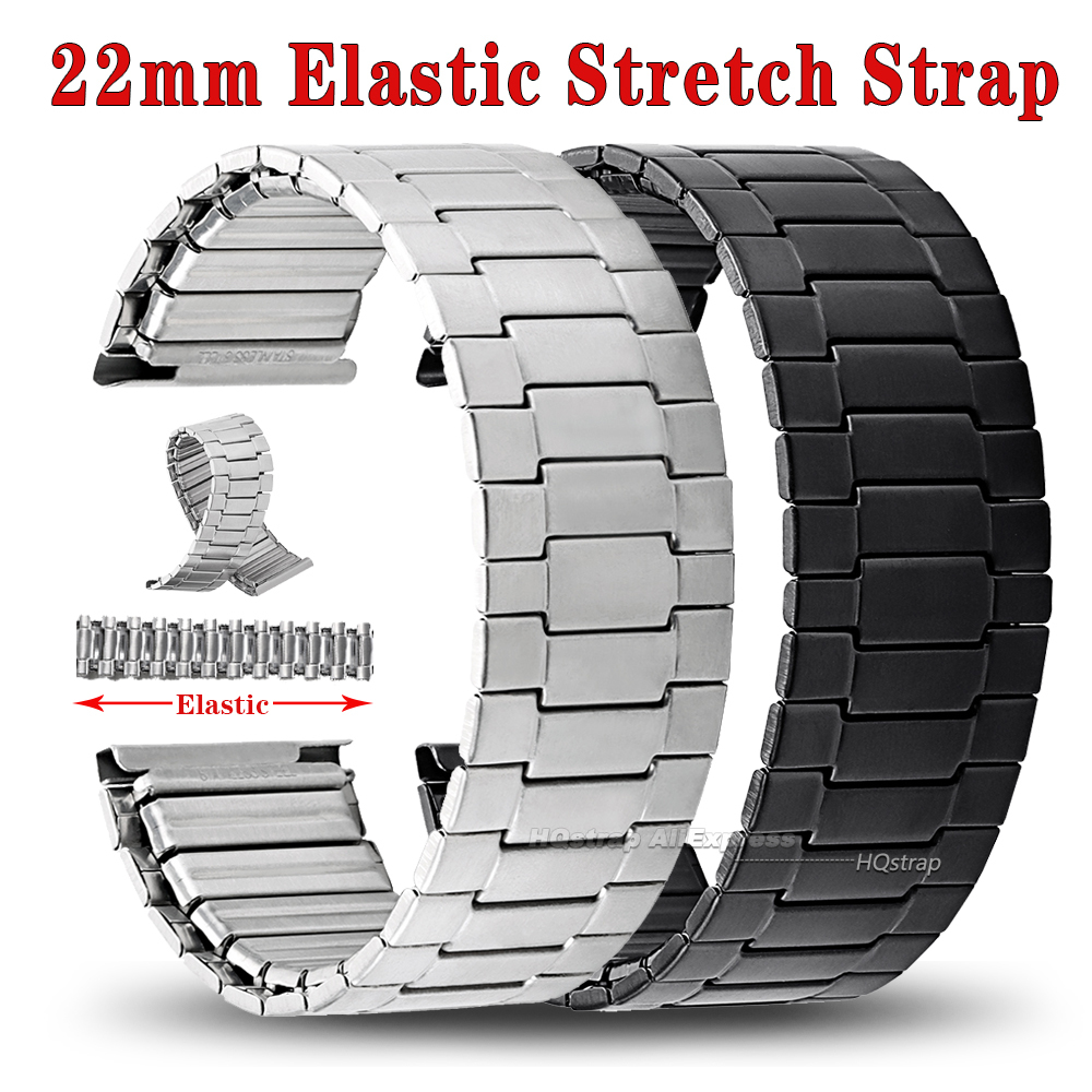 Elastic Steel Watch Strap 22mm - Watches Rolex Smartwatch reseña y precio