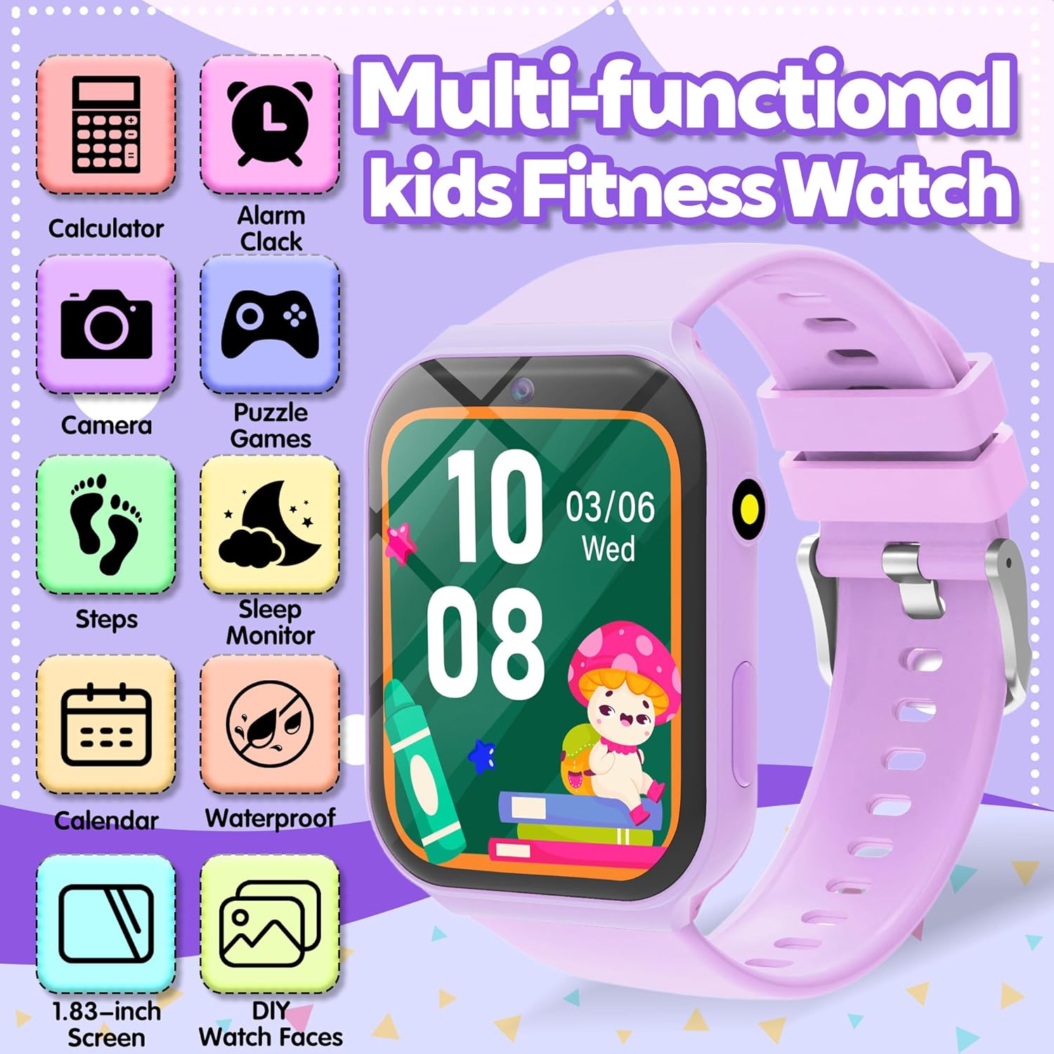 Kids Smart Watch with 18 Games - Smartwatch Watches Gift For Boys reseña y precio