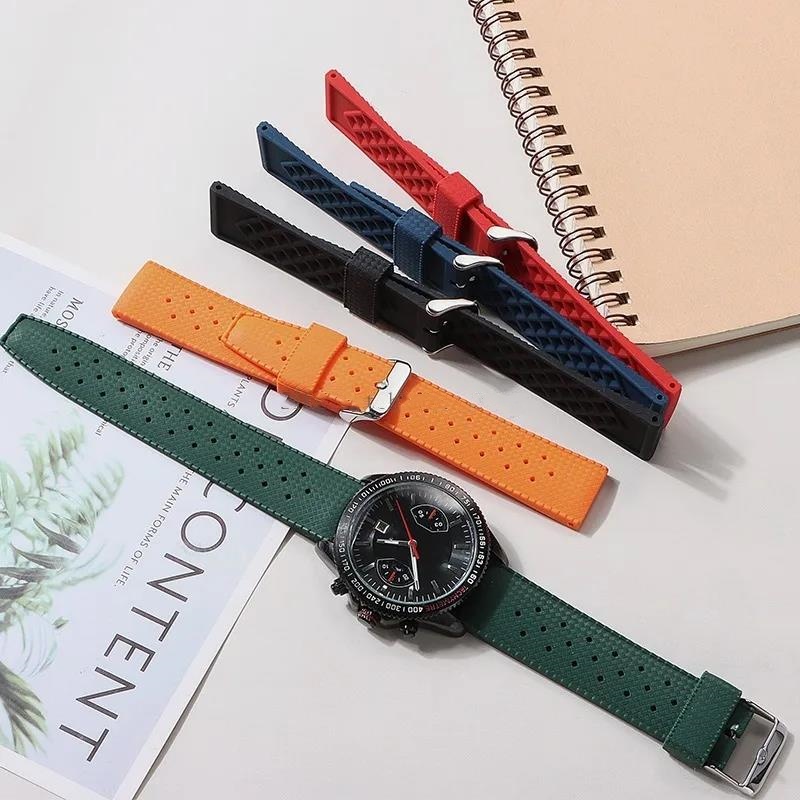 New Tropical Rubber Strap for  - Smartwatch Casio Watches For Men reseña y precio