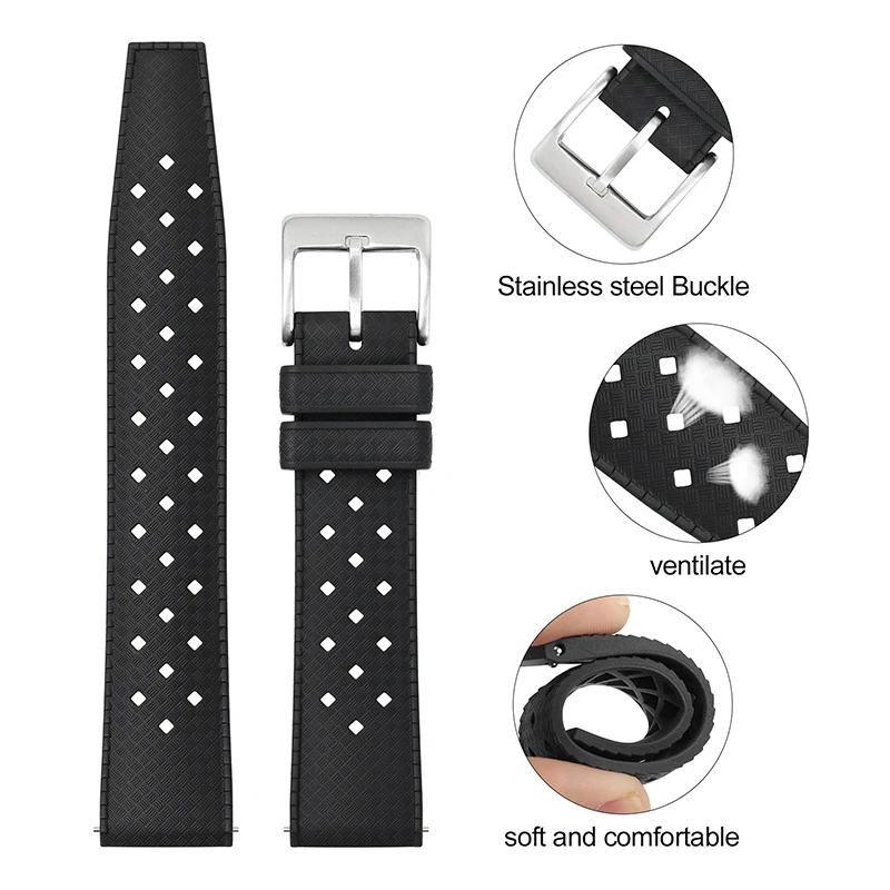 New Tropical Rubber Strap for  - Smartwatch Casio Watches For Men reseña y precio