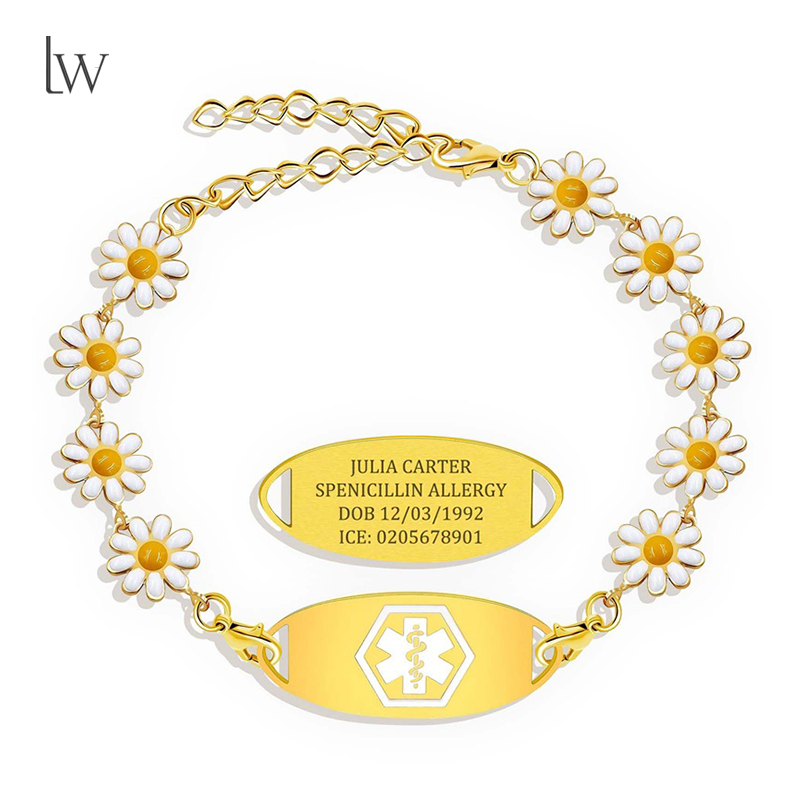 Personalized Medical Alert Bra - Bracelet Link Remover reseña y precio