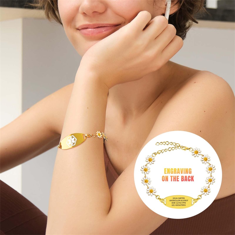 Personalized Medical Alert Bra - Bracelet Link Remover reseña y precio