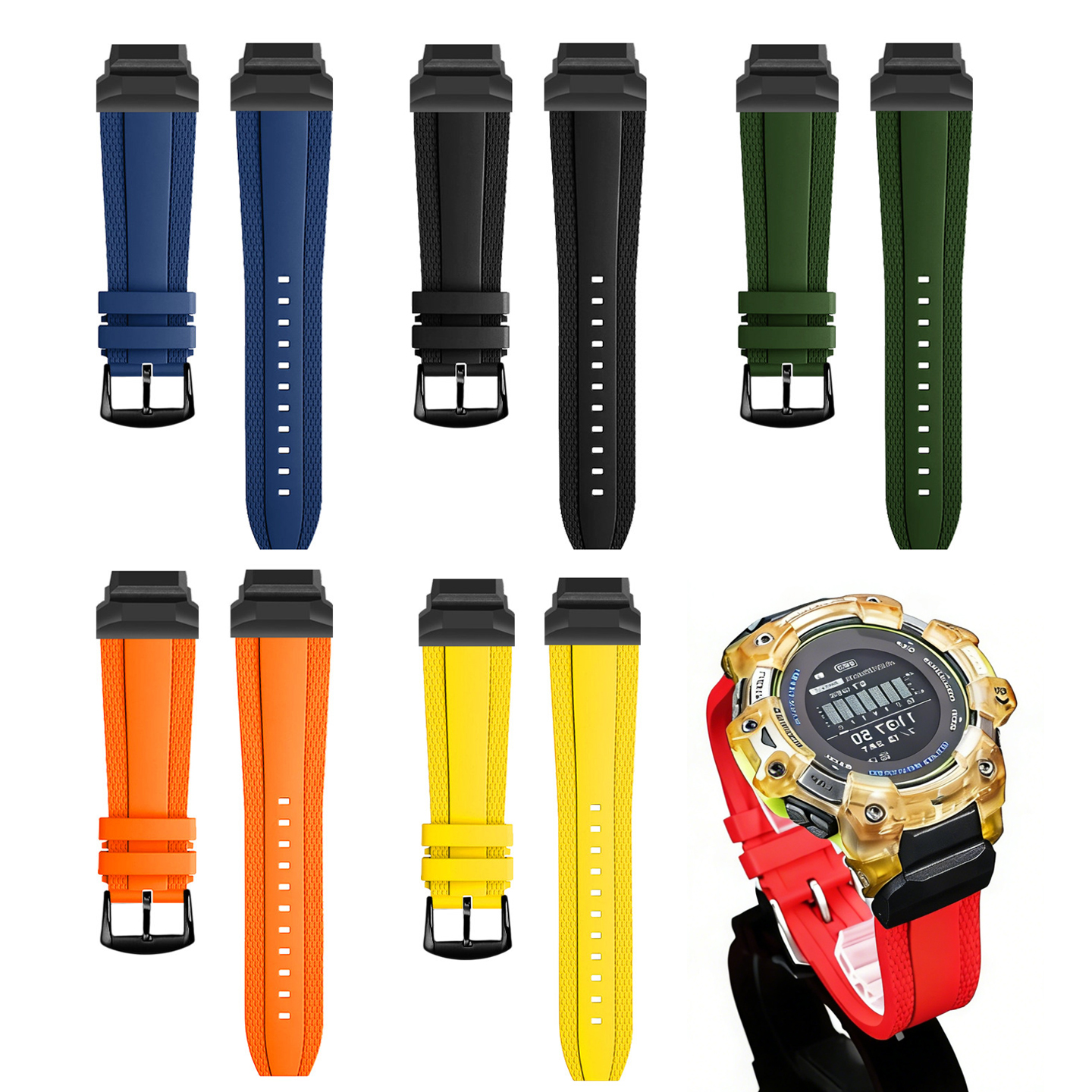 Modified Waterproof Fluorine R - Smartwatch Casio Watches For Men reseña y precio