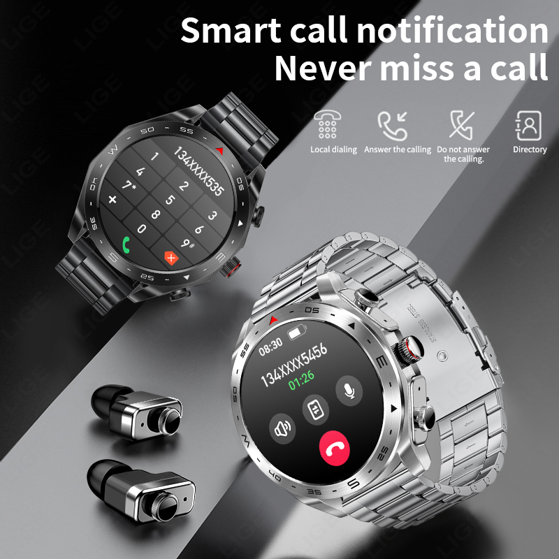 LIGE AMOLED Screen Smart Watch - Smartwatch Noise Watches For Women reseña y precio