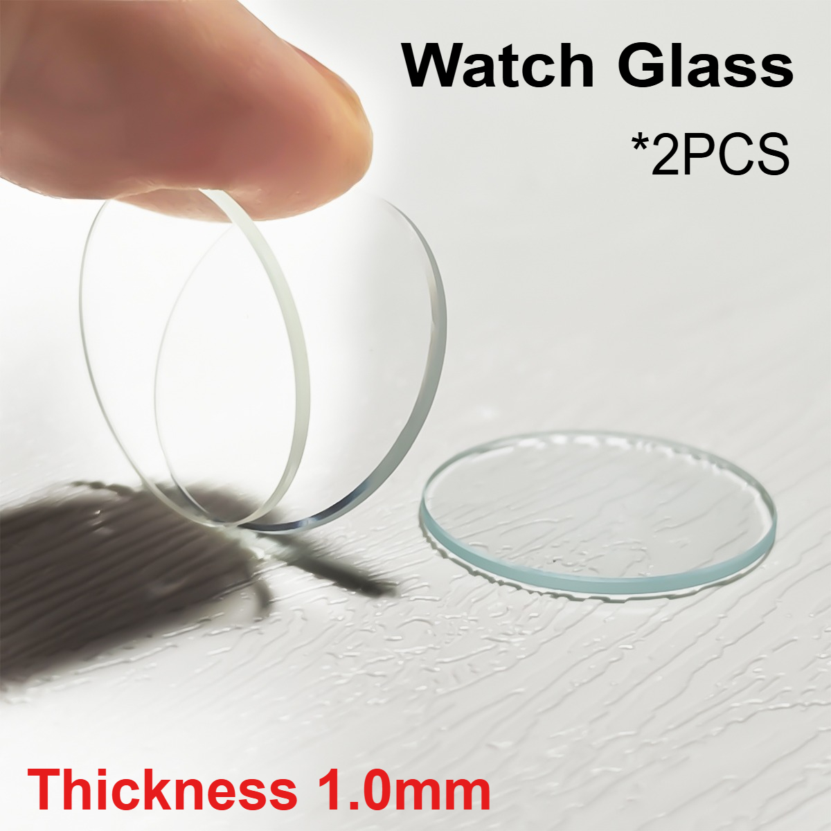 2 Pieces 15 - 45mm Flat Round  - Smart Watch Screen Protector reseña y precio