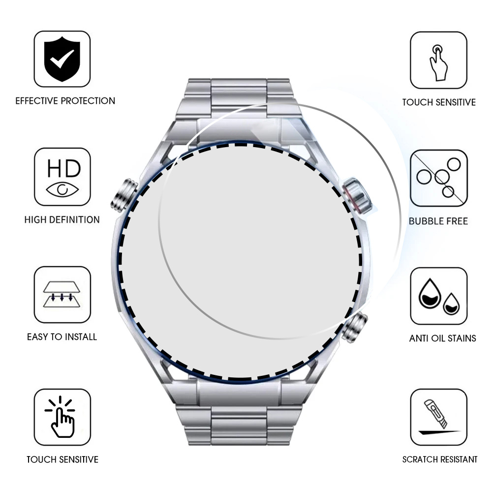 5pcs Screen Protector For Huaw - Smart Watch Screen Protector reseña y precio