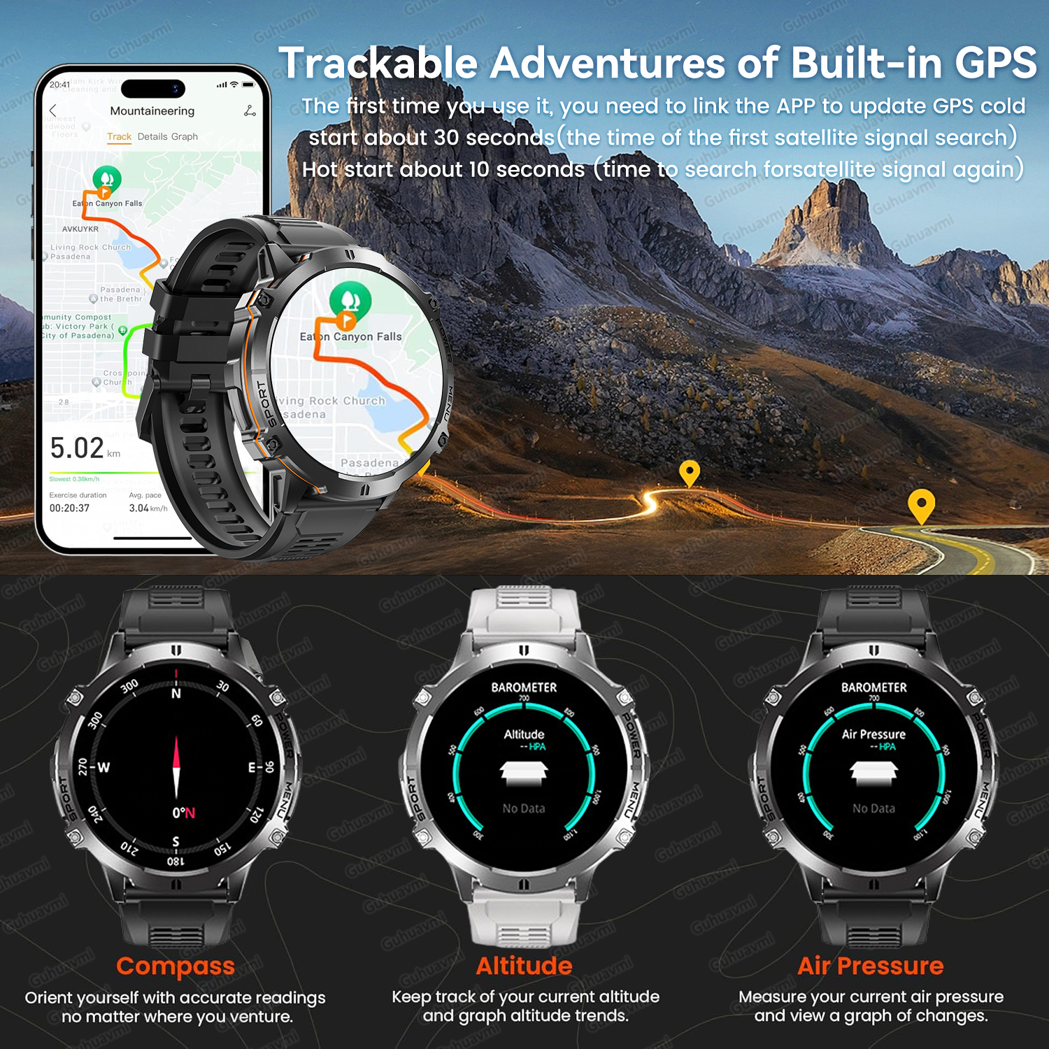2026 New Men Outdoor GPS Smart - Timex Watches Smartwatch reseña y precio