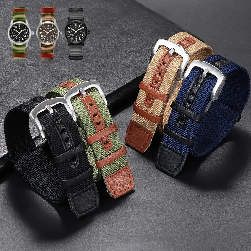 20mm 22mm Canvas Nylon Patch L - Watches Rolex Smartwatch reseña y precio