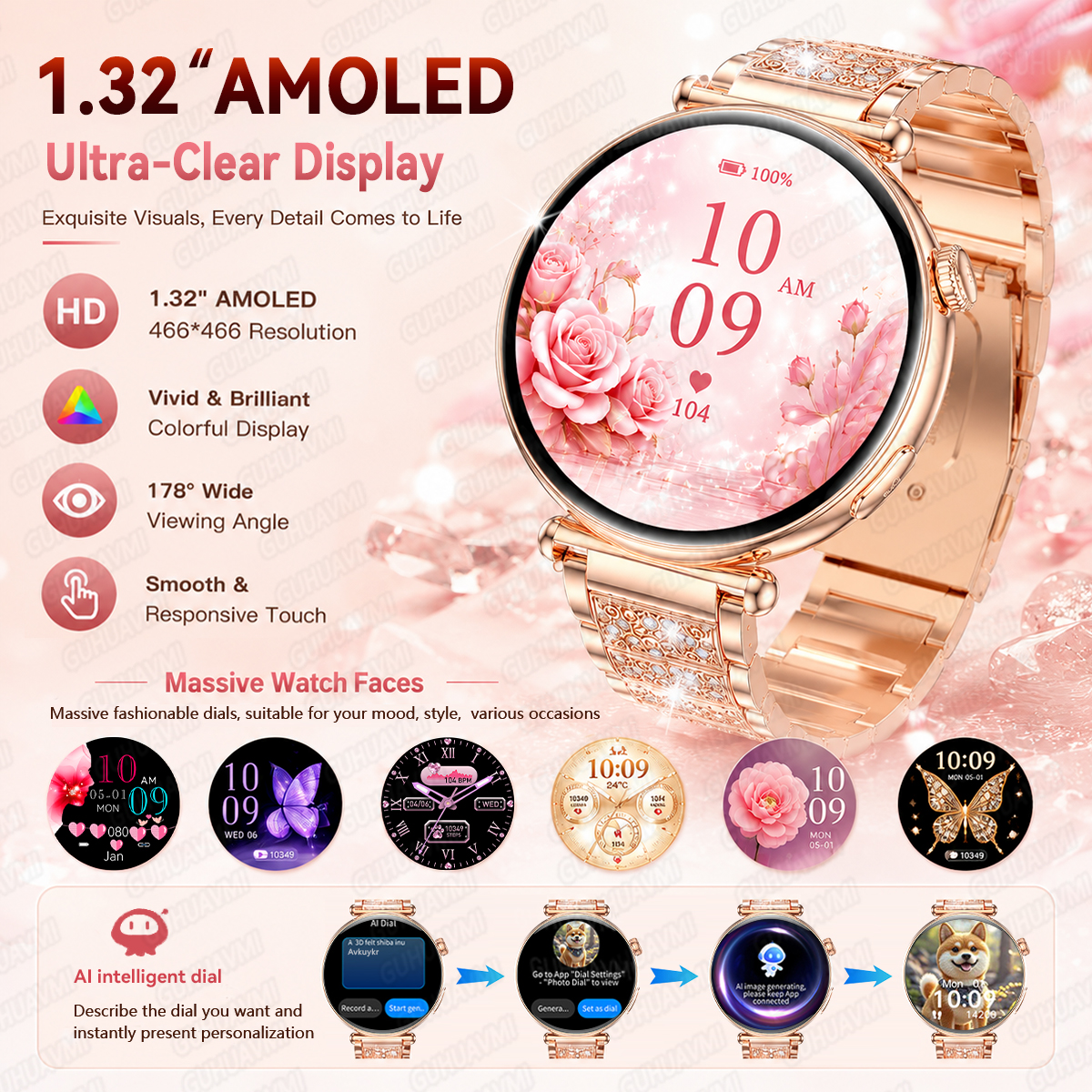 2026 New Women Health SmartWat - Smartwatch Ladies Watches For Women reseña y precio