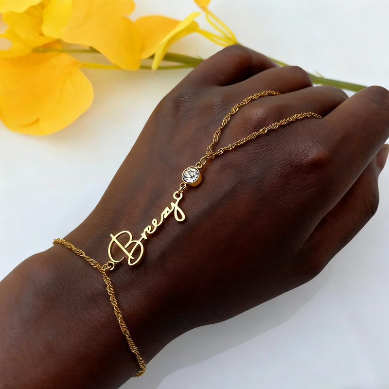 Customized Name Bracelet with  - Bracelet Link Remover reseña y precio