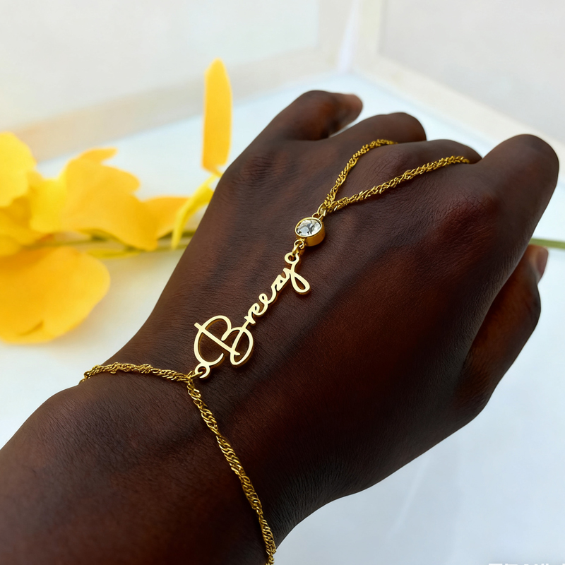 Customized Name Bracelet with  - Bracelet Link Remover reseña y precio